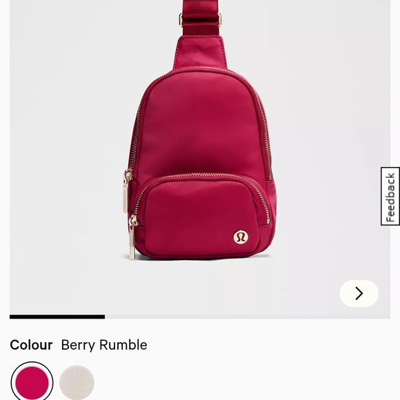Lululemon Red Mini Backpack - Picture 2 of 4